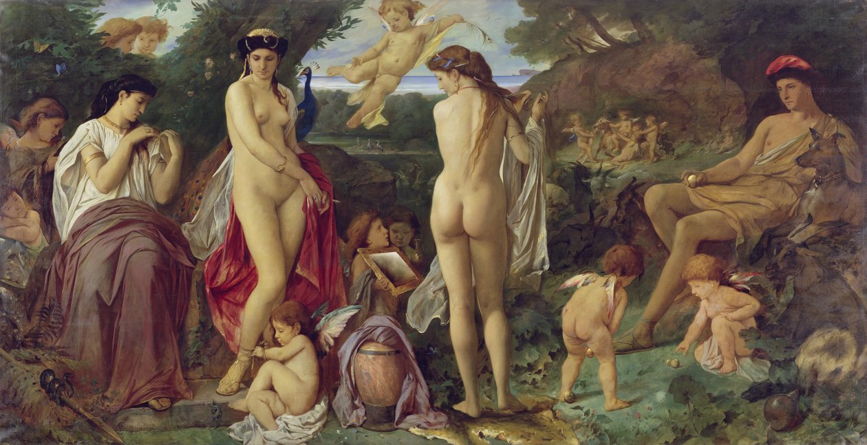 パリの判決、1870 作： アンゼルム・フォイエルバッハ