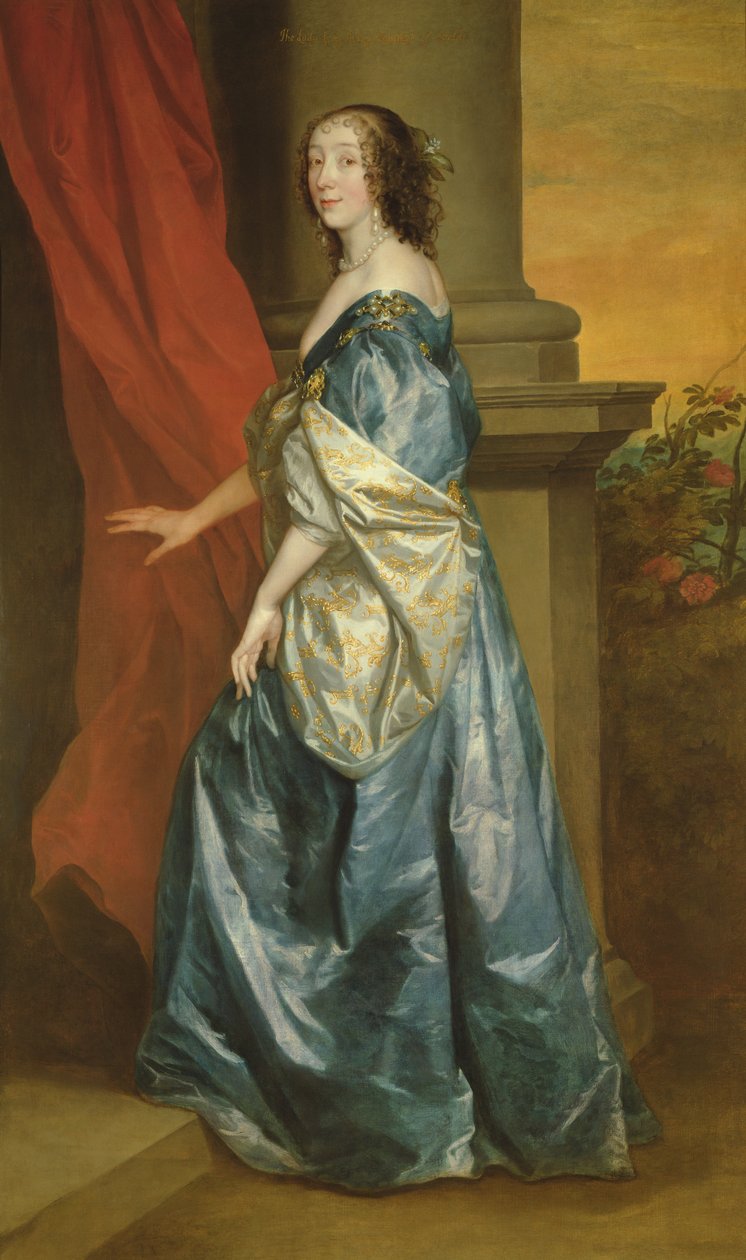 ルーシー・パーシー、カーライル伯爵夫人（1599-1660）c.1637 作： アンソニー・ヴァン・ダイク
