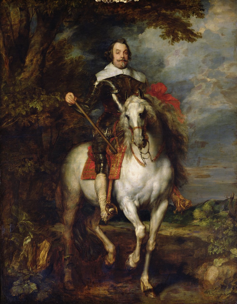 ドンフランシスコデモンカーダの乗馬の肖像（1586-1635） 作： アンソニー・ヴァン・ダイク