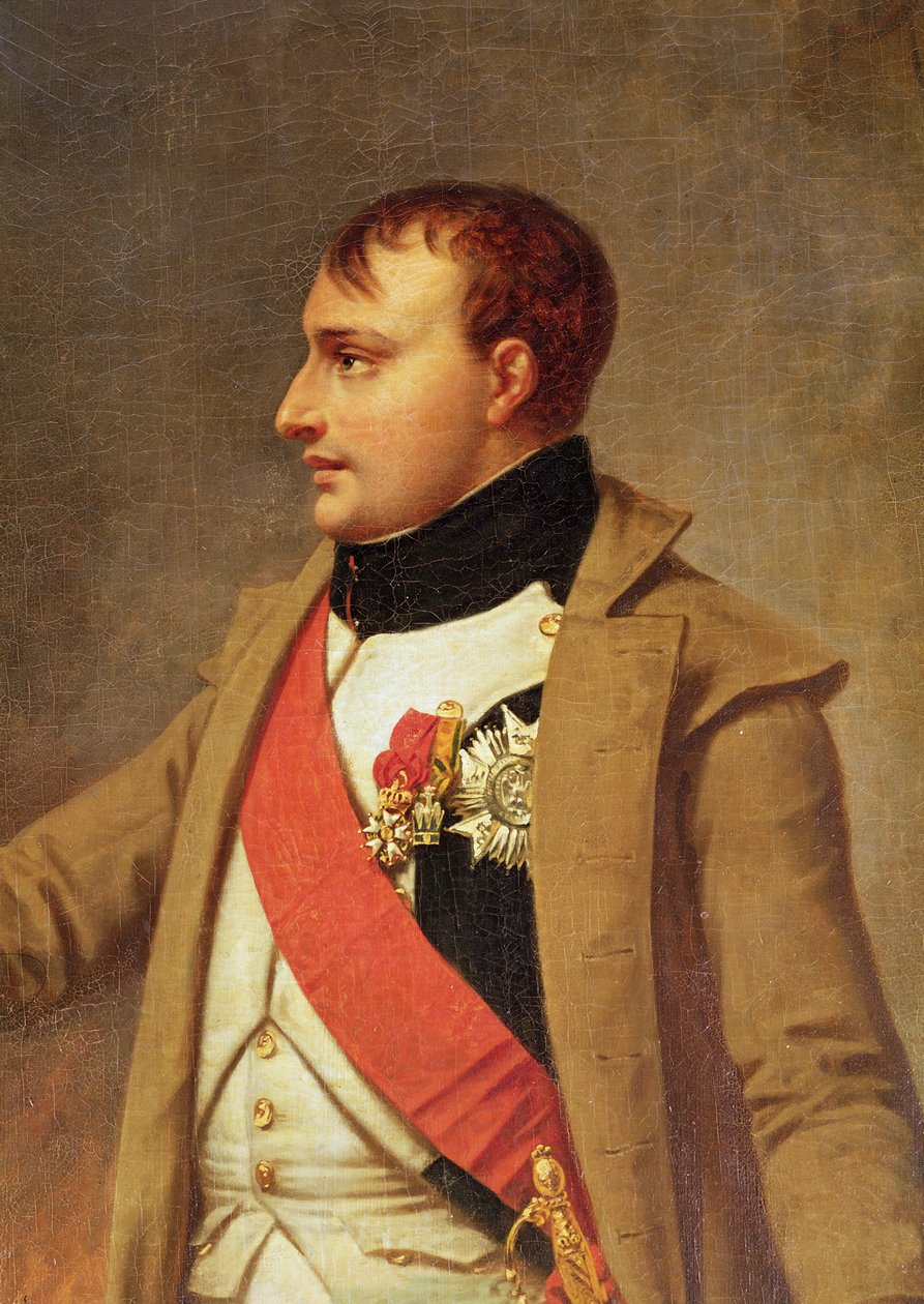 1812年頃のアウステルリッツの戦い後のナポレオンとフランシス2世の出会いの詳細 作： アントワーヌ・ジャン・グロ