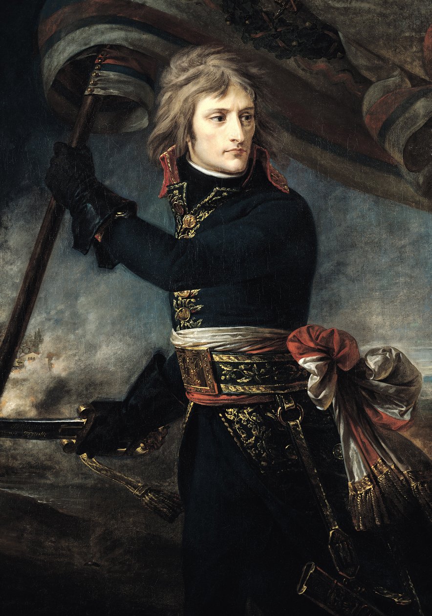 アルコレの橋の上のボナパルト将軍（1769-1821） 作： アントワーヌ・ジャン・グロ