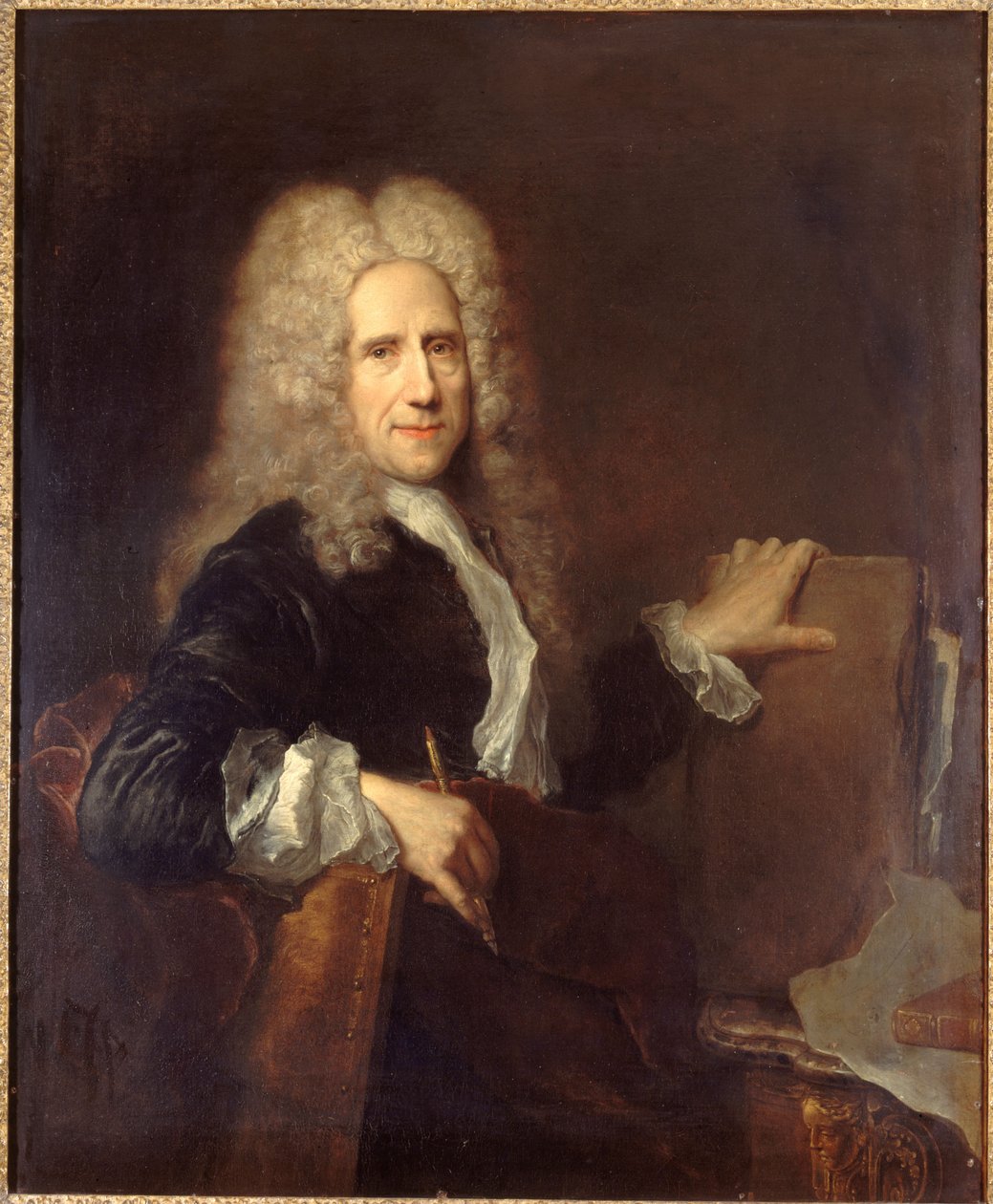 ジャン・マリエットの肖像（1660-1742） 作： アントワーヌ・ペーネ