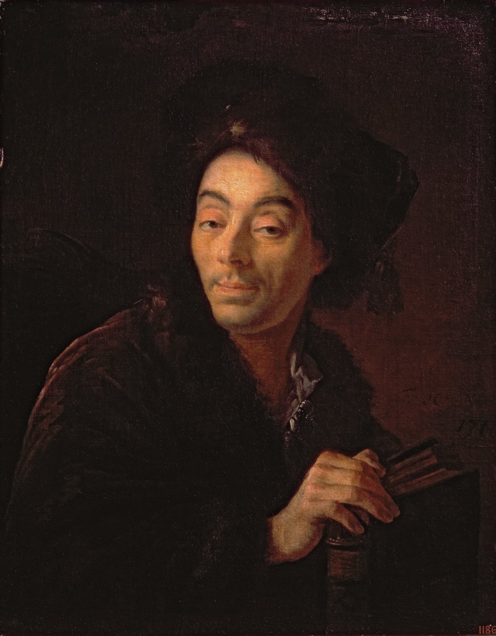 ヤコブ・ダニロビッチ・シュムスキーの肖像（c.1726-1812）1760 作： アントン・パブロヴィッチ・ロセンコ
