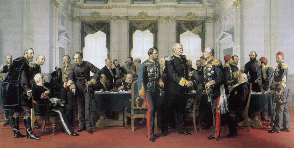 ベルリン議会、1878年7月13日 作： アントン・アレクサンダー・フォン・ヴェルナー