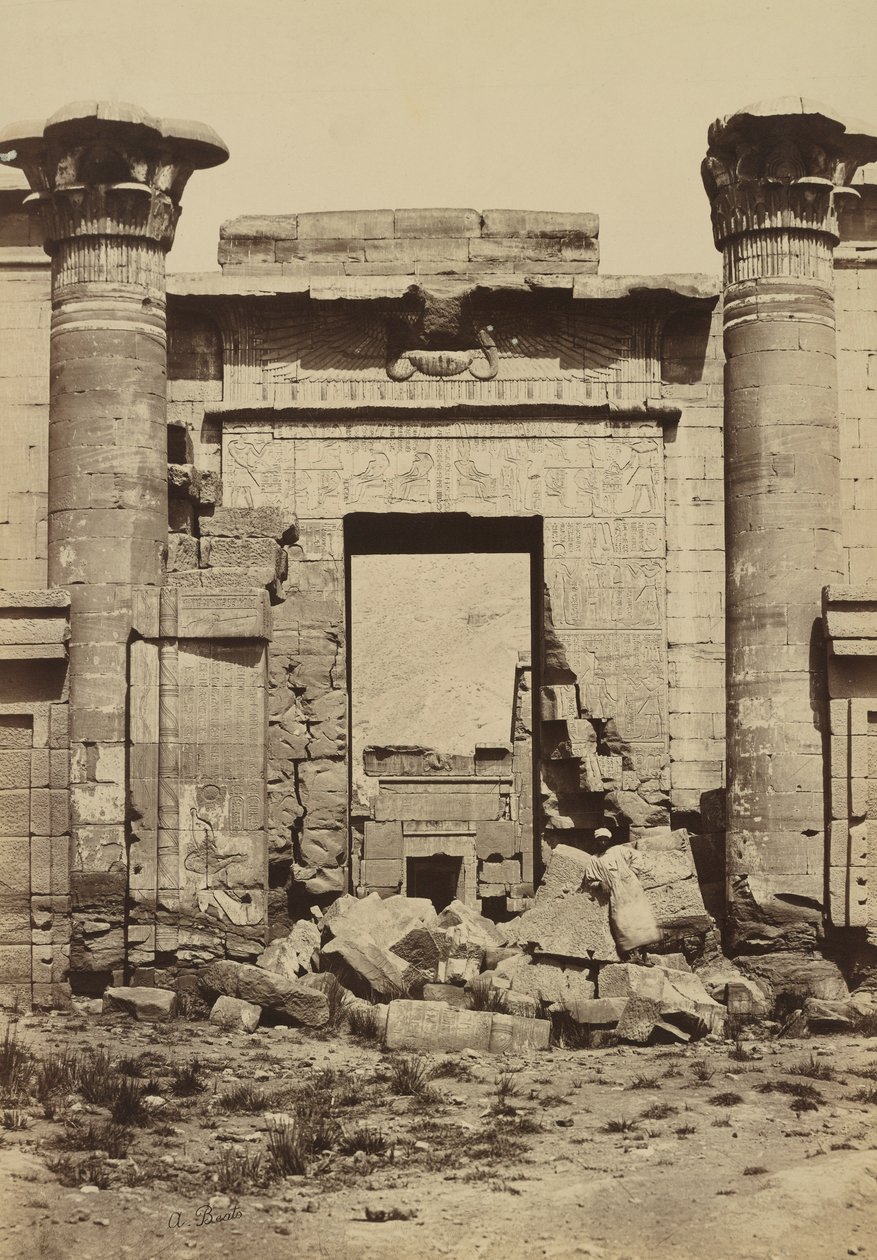 Medinet Habu: ローマ列柱 作： アントニオ・ベアト