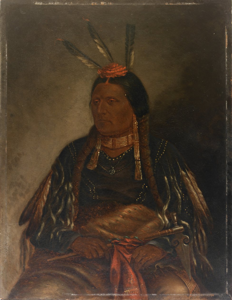 Che-tan-ce-ta Yellow Hawk, ca. 1887. 作： アントニオ・ゼノ・シンドラー