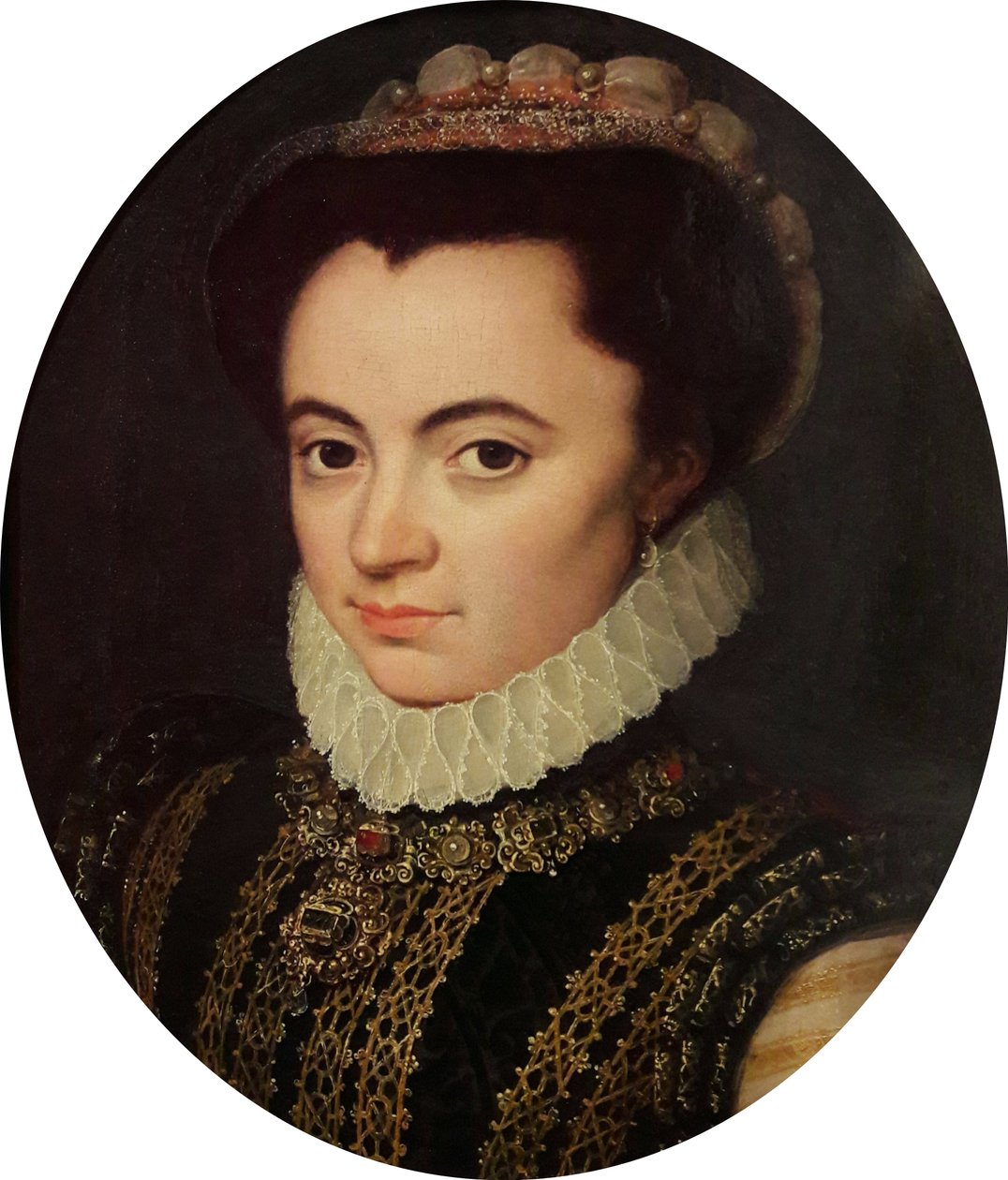 ポルトガルのマリアの肖像、パルマ公爵夫人（1538-1577） 作： アントニス・モル