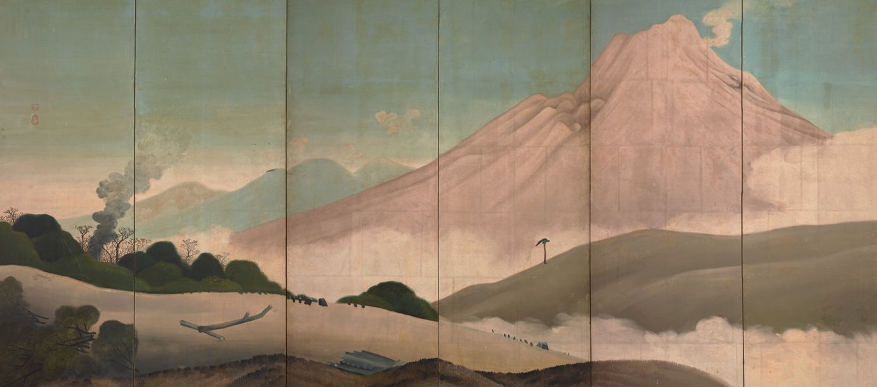 浅間山 作： 青戸伝禅
