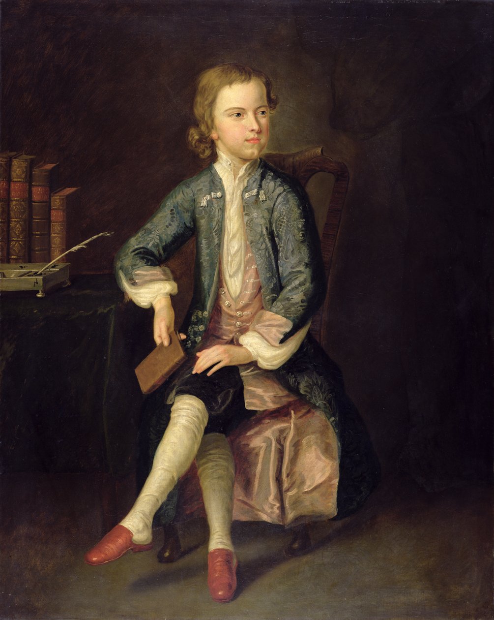トーマス・グレイの肖像（1716-71）c.1731 作： アーサー・ポンド
