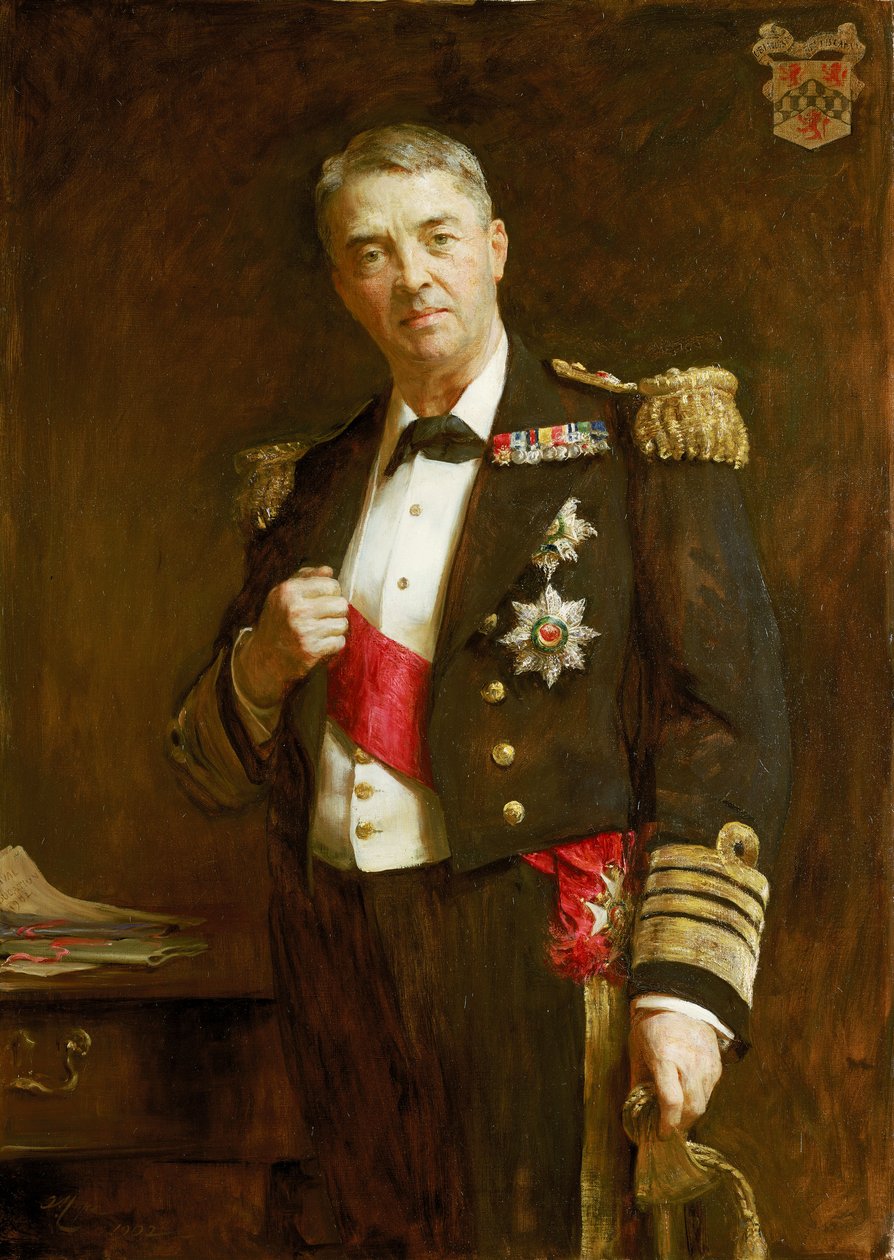 ジョン・フィッシャー提督（1841～1920年） 作： アーサー・ストックデール・コープ