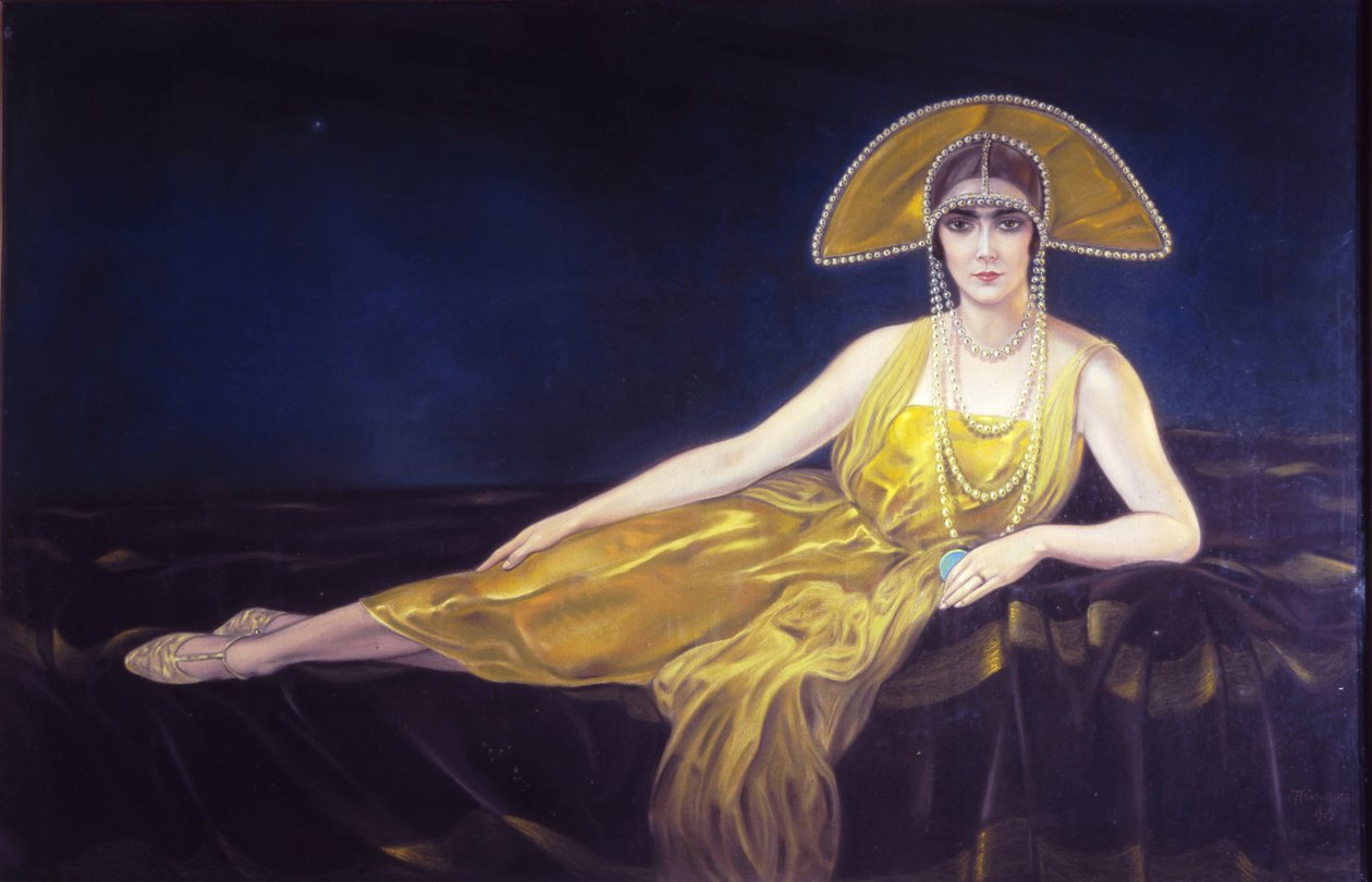 ポートレート ウォーリー トスカニーニ、1925 年。 作： アルトゥロ・マルティーニ