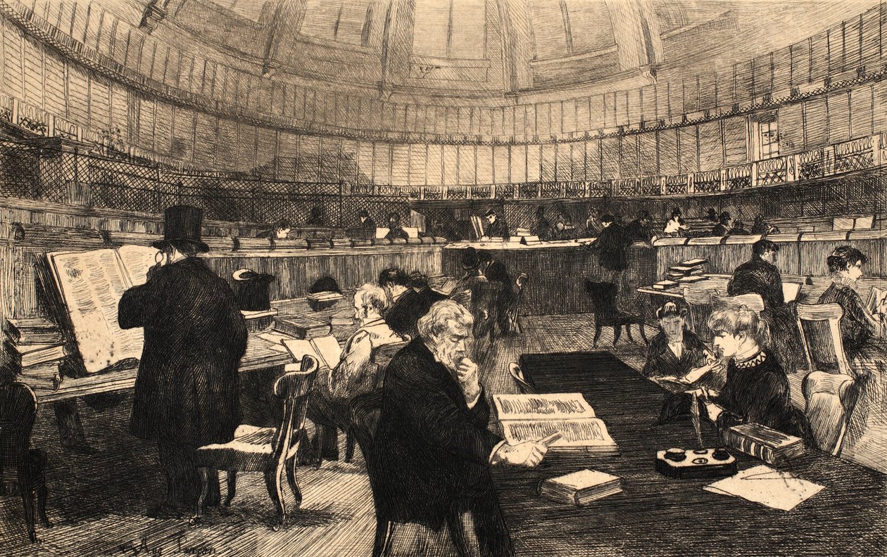 大英博物館、「La Rue a Londres」のイラスト、パブ。 G. Charpentier et Cie、1884年 作： オーギュストアンドレランコン