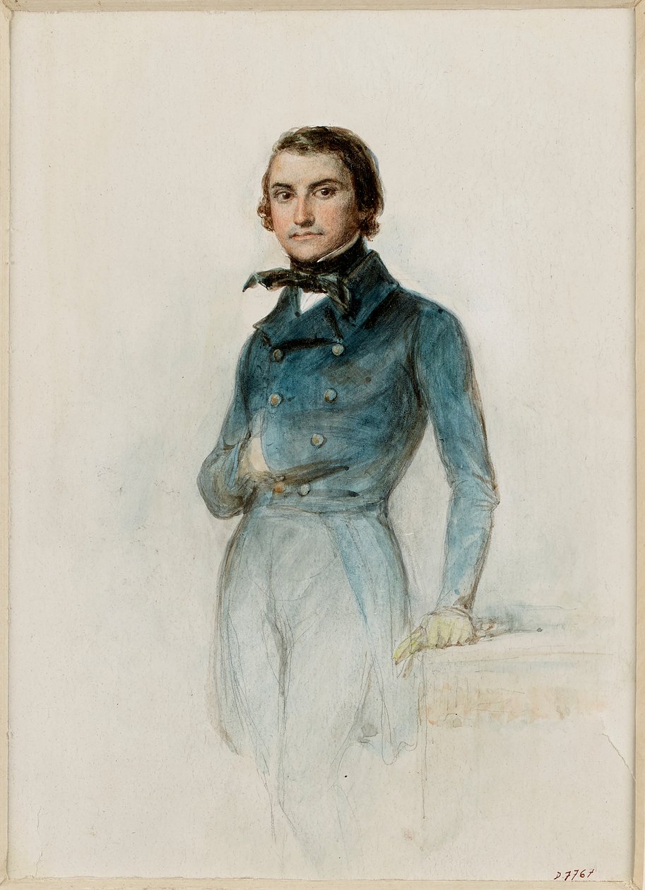 ルイ・ブランの肖像 1811-1882。 作： オーギュスト・ラフェット
