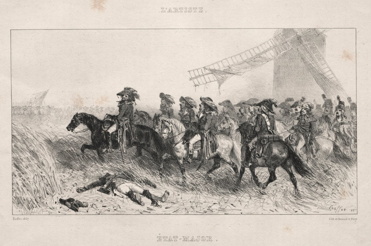 無題、1837年。 作： オーギュスト・ラフェット