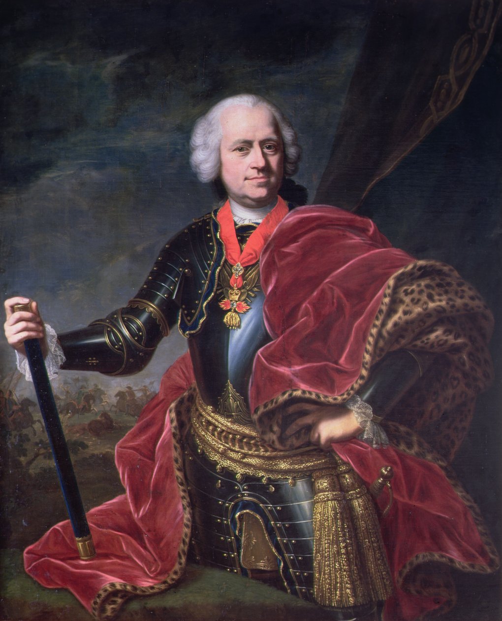 Karoly Jozsef Batthyany（1698-1772）、Past of Batthyany、ハンガリー軍のマーシャル、オーストリア軍 作： オーストリア学派