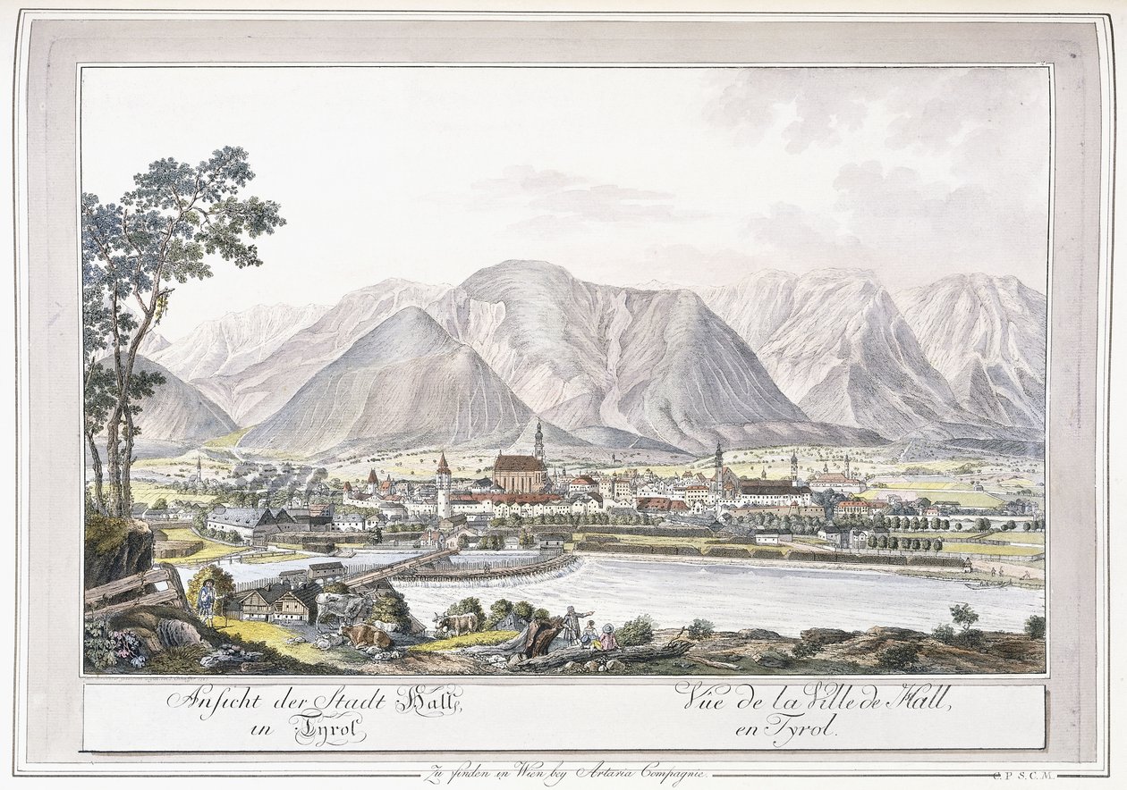 ホールインチロルの眺め、1779〜1792年 作： オーストリア学派