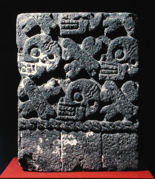 ゾンパントリ、ポストクラシック時代後期（1300-1521）（石材） 作： アステカアステカ