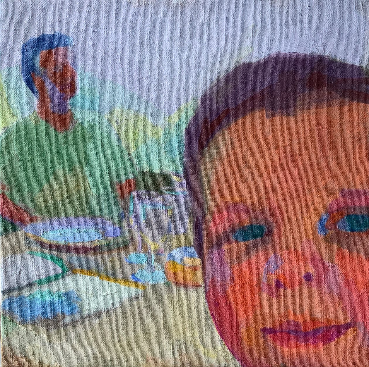 Eyeing up the Icecream , 2029 作： バーバラ・フーゲウィーゲン
