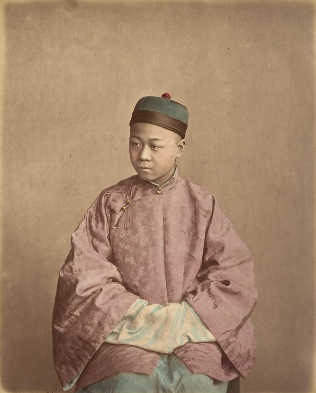 [若い中国紳士]、1870 年代。 作： ライムンド・フォン・スティルフリード男爵