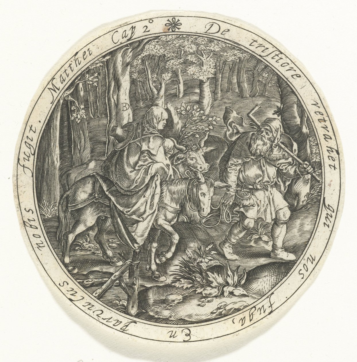 エジプトへのフライト 作： Bartholomeus Willemszドレンド