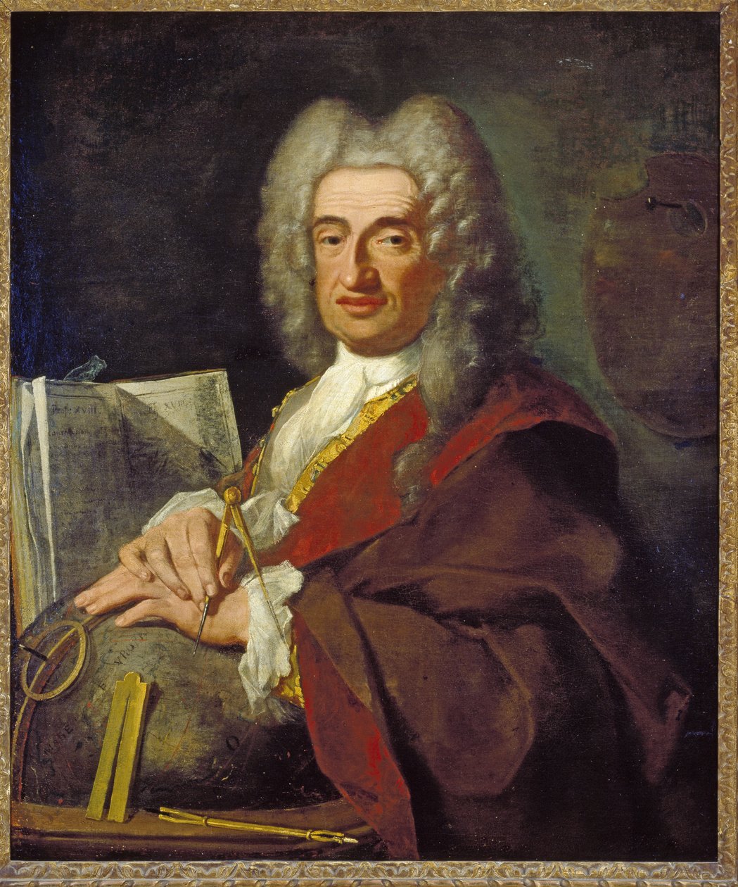 ルカ・カルレバリス、1724年頃（キャンバスに油彩） 作： バルトロメオ・ナザリ