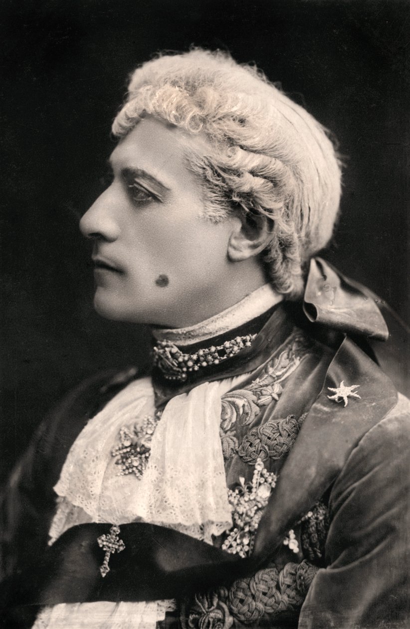 ルイス・ウォーラー1860-1915、イギリスの俳優、1906。 作： バッサーノスタジオ