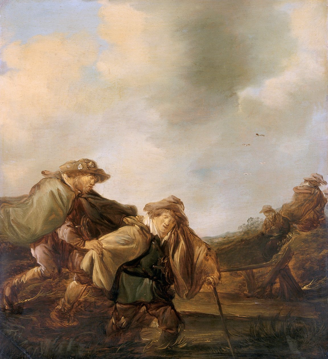 「盲人のたとえ話」、c1630-1652 作： ベンジャミン・ゲリッツ・カイプ