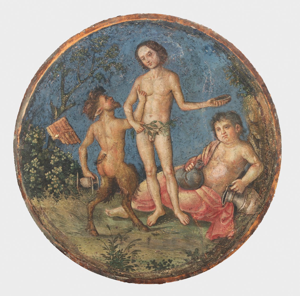 バッカス、パン、シレヌス 1509年 作： Bernardino Pinturicchio