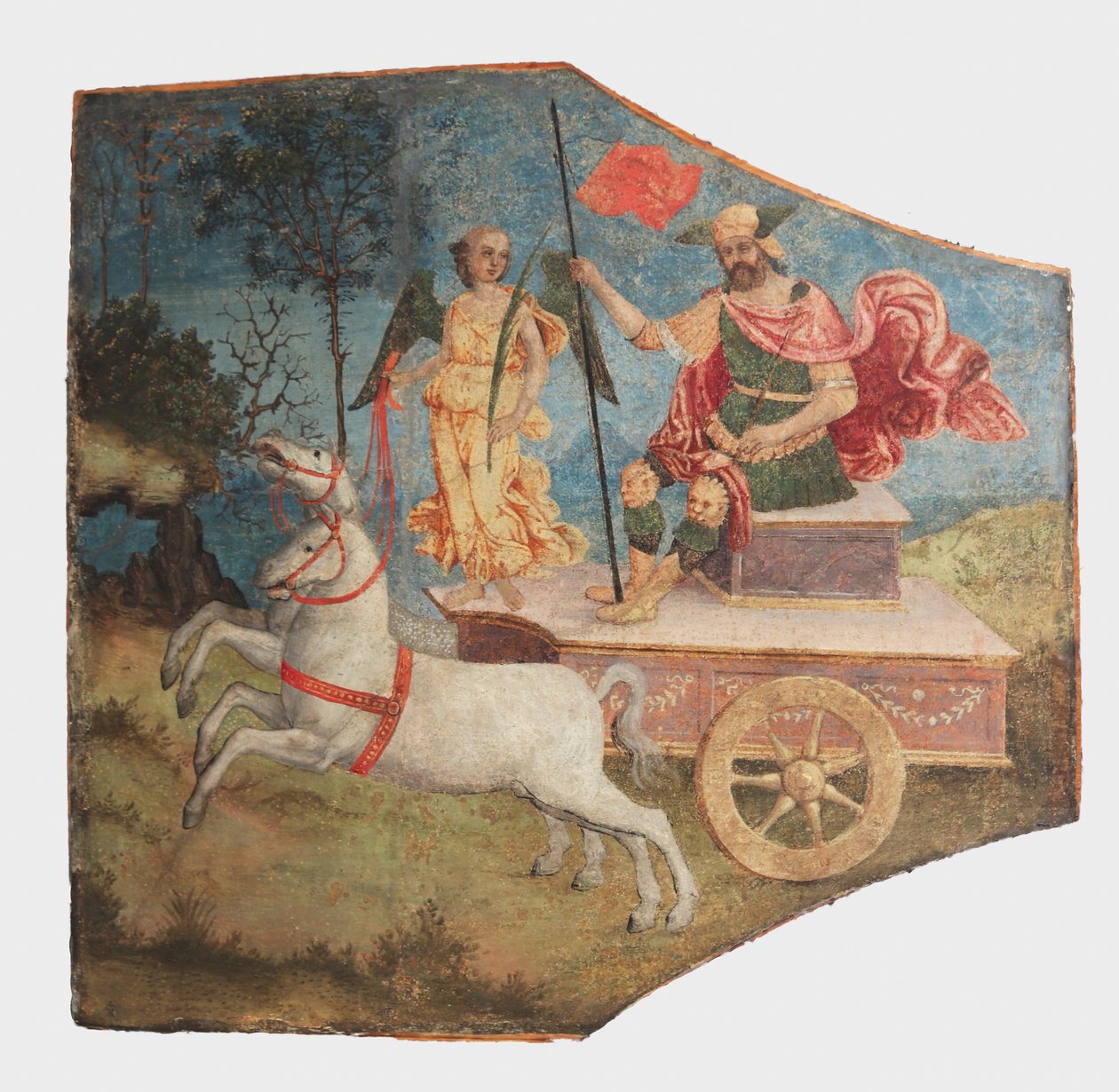 火星の勝利、カリフォルニア州。 1509年。 作： Bernardino Pinturicchio