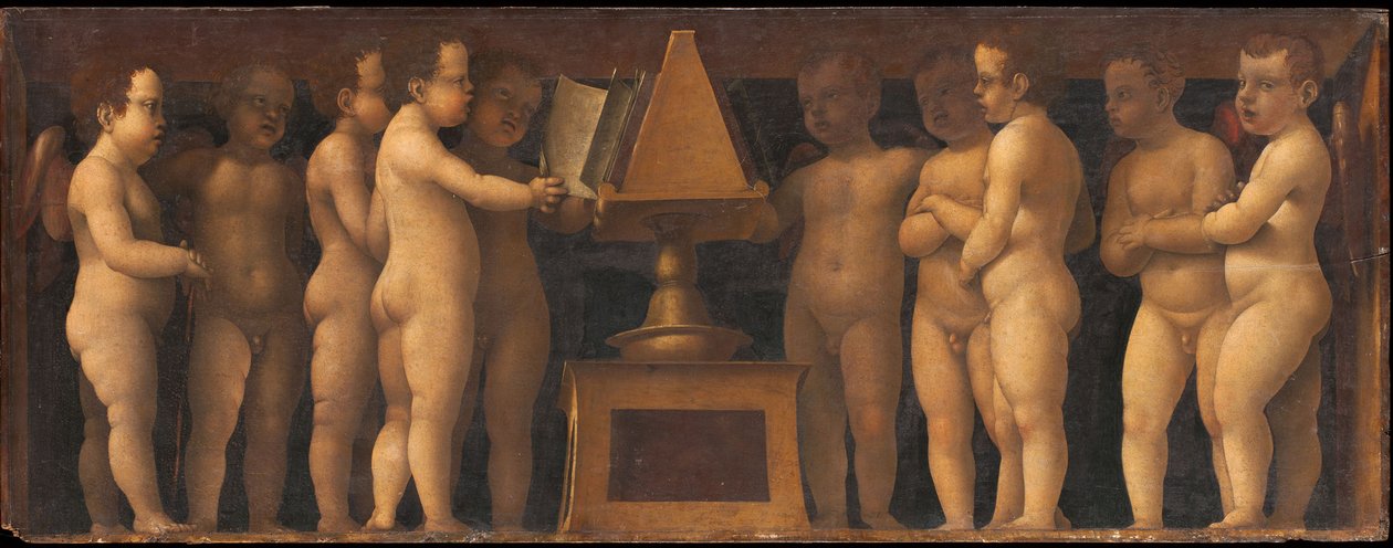 天使の合唱団、c。 1500 作： ベルナルドゼナーレ