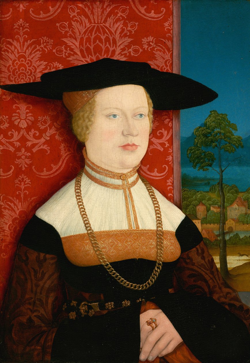 マルガレーテ・ヴェーリン、1527年。 作： ベルンハルト・シュトライゲル