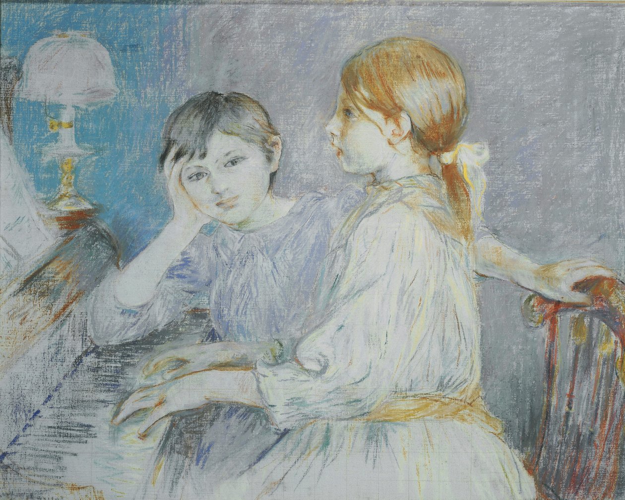 フランス語: Le piano 作： ベルト・モリゾ