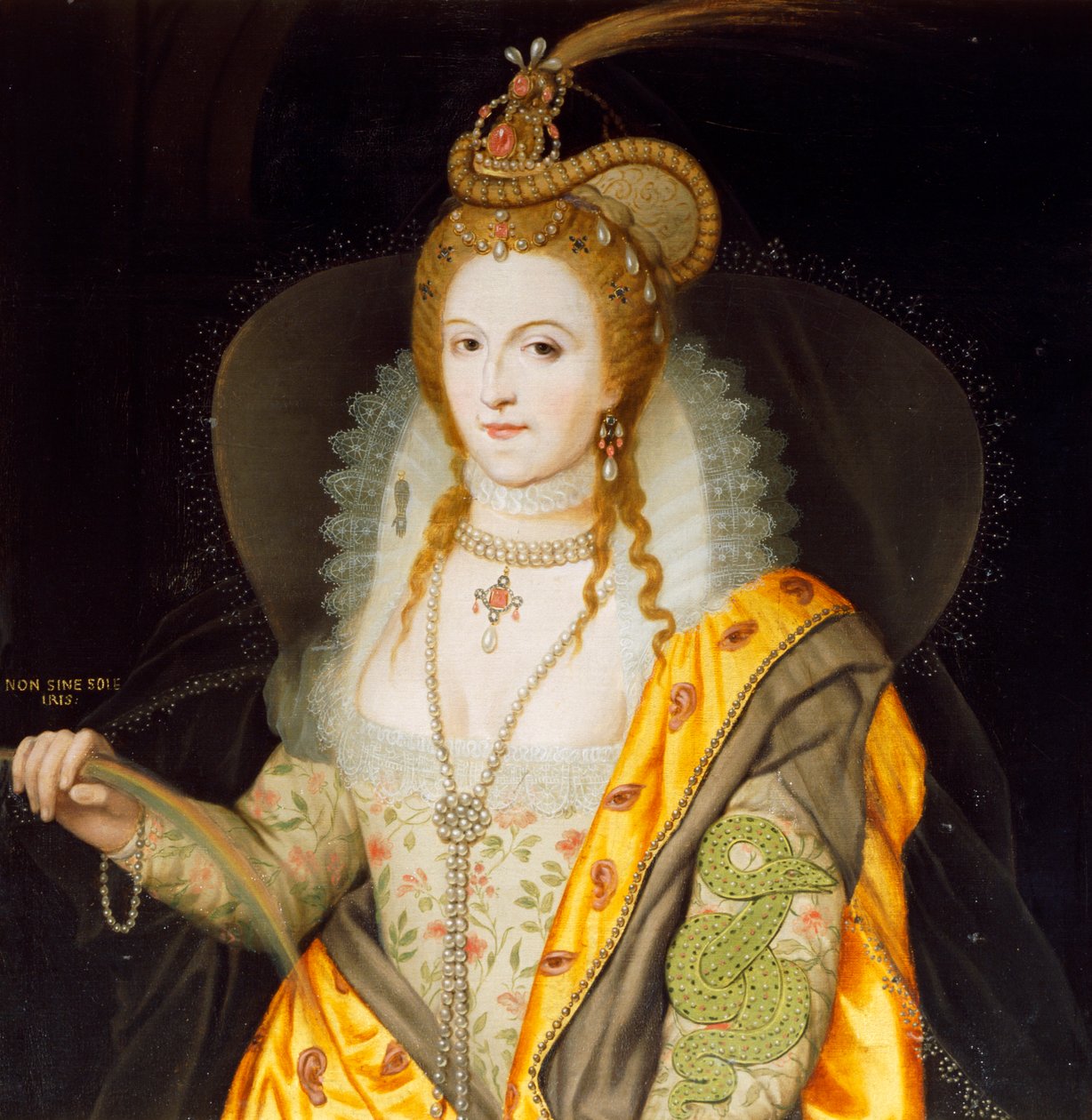 Isabel I (óleo sobre tela) 作： ビアジオ・レベッカ