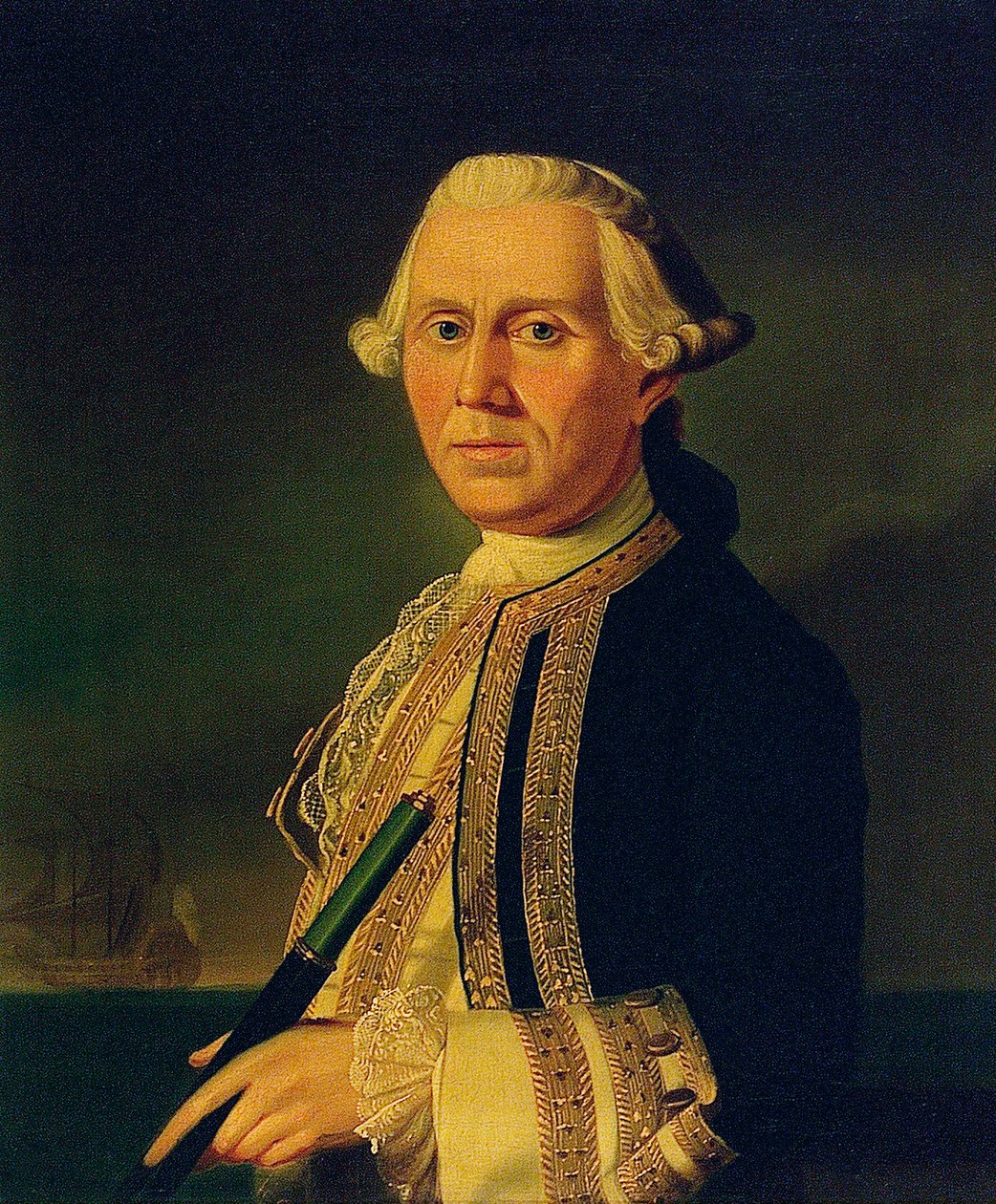 ジェームズ・ファーガソン大尉（1723～1793年） 作： ブリティッシュスクール