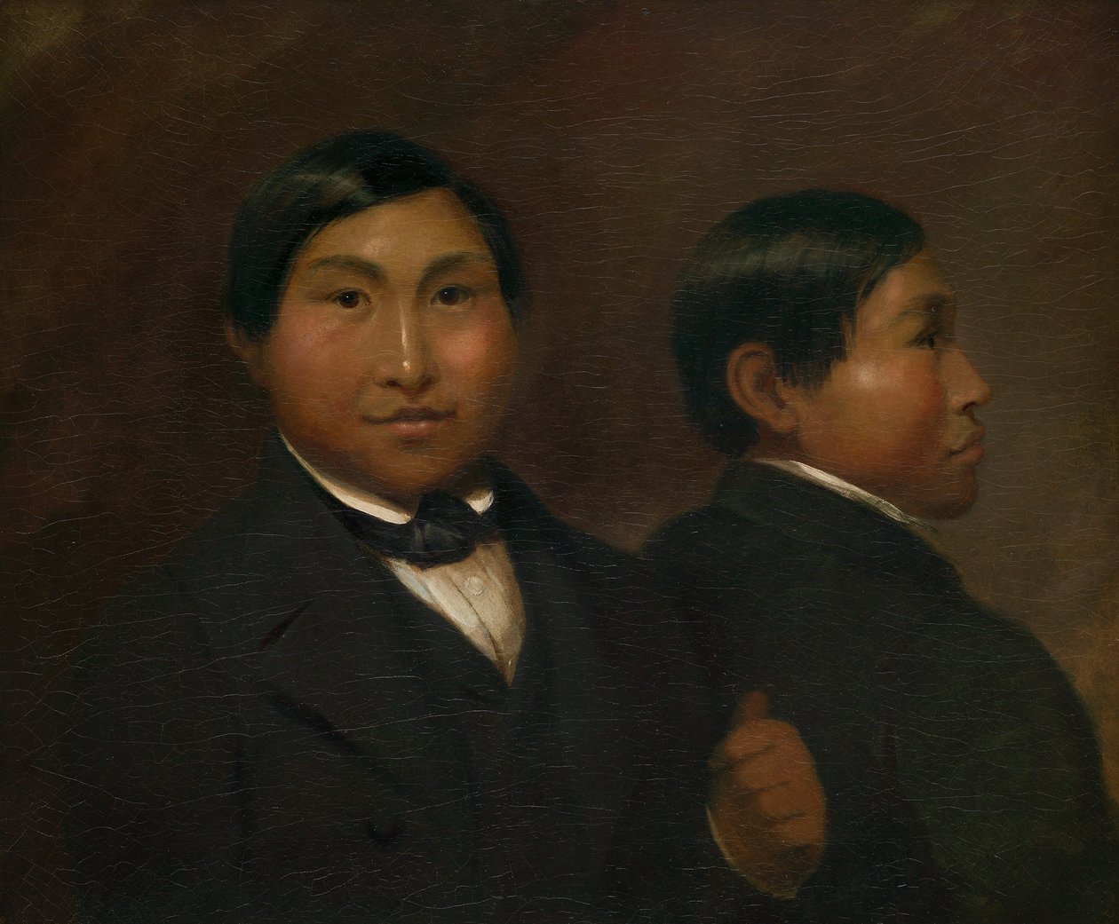 Qalasirssuaq (Erasmus Augustine Kallihirua), c.1851 (油彩、キャンバス) 作： ブリティッシュスクール