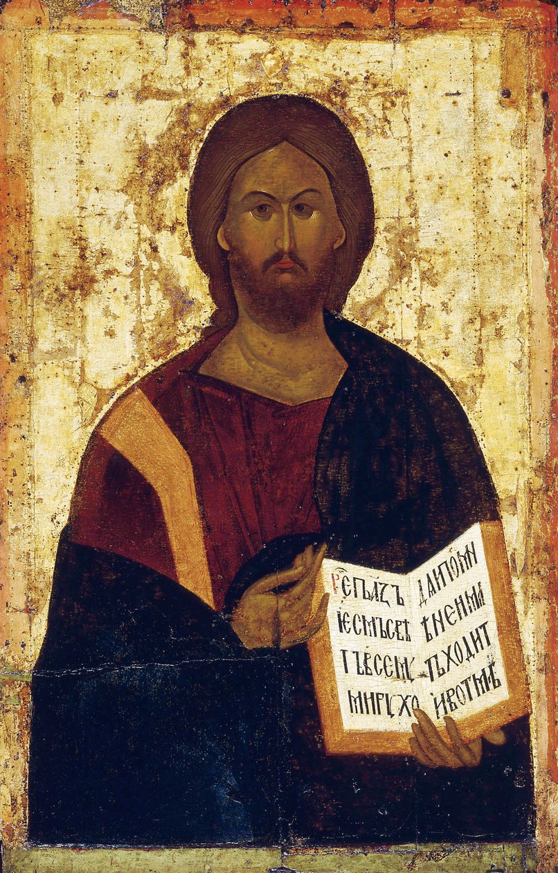 キリスト・パントクラトル、1387年～1395年   作： ビザンチンのアイコン。