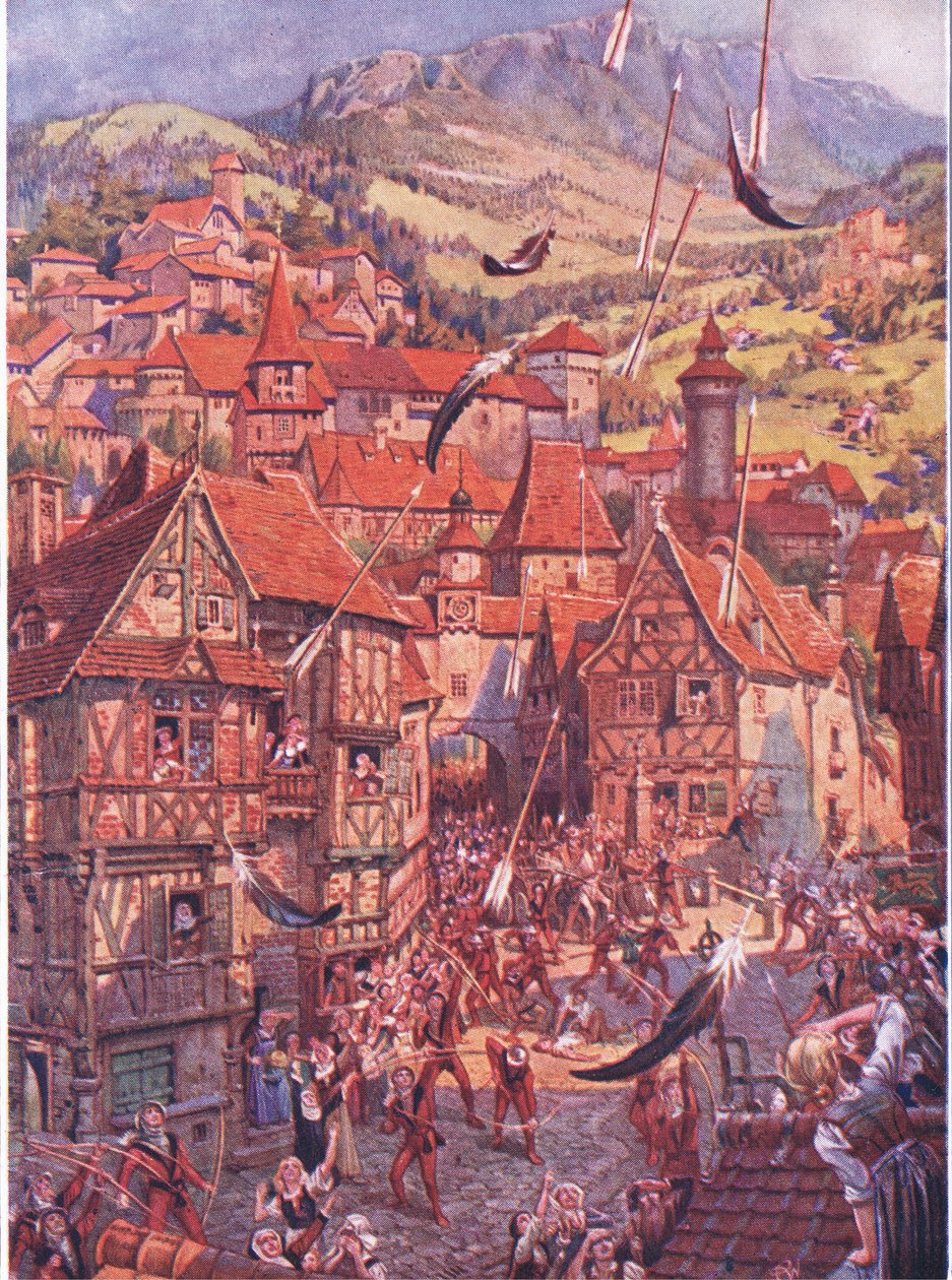 シャフトは、The Child of the Air pub。1910のDuckworthから、あちこちに飛び回っていました。 作： C.ウィリアム