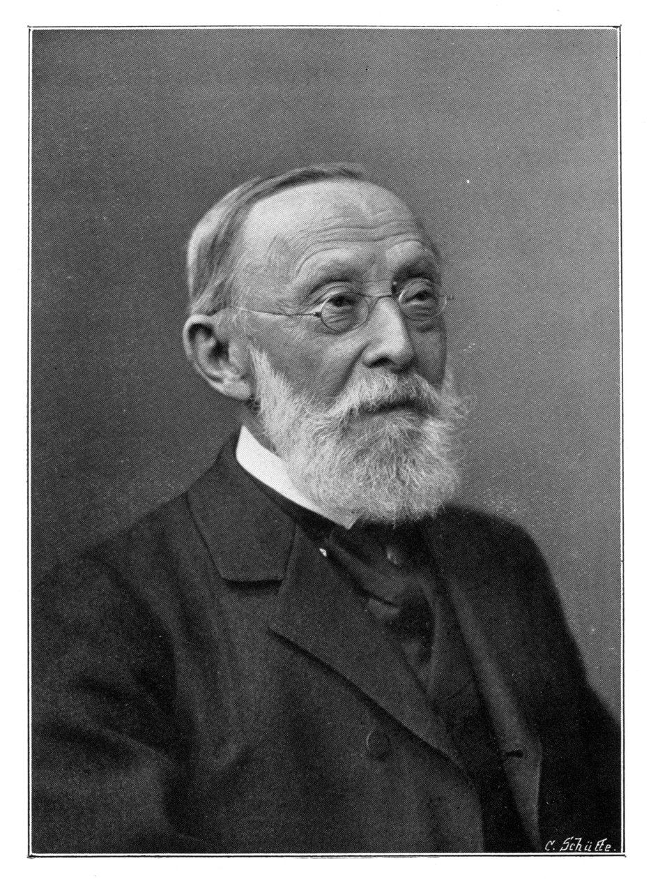 Rudolph Virchow、ドイツの病理学者、1902年。 作： C.瓦ble
