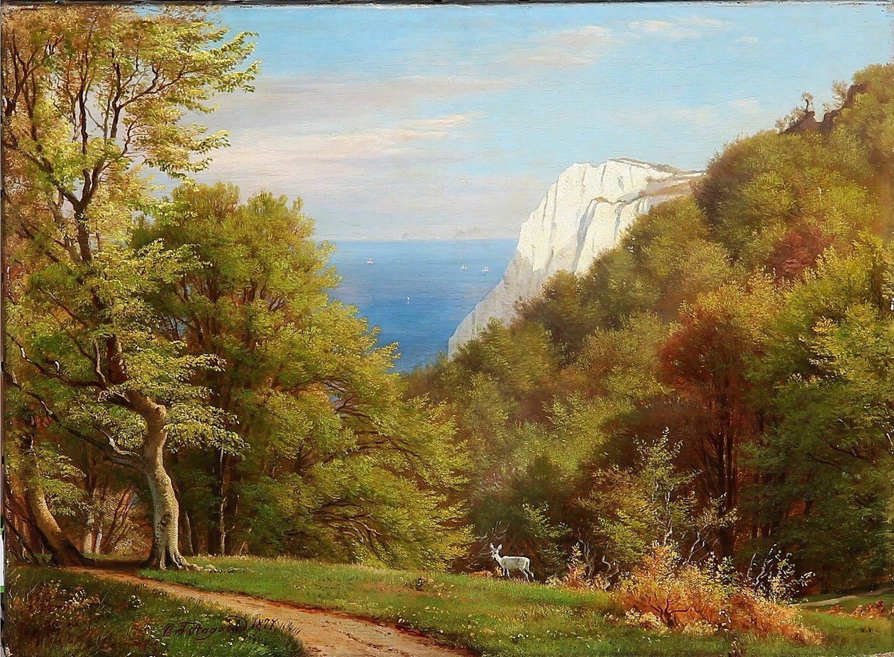 Mns Klintnの夏の日英語：Mens Klint、デンマークの夏の日 作： カール・フレデリック・アーガード