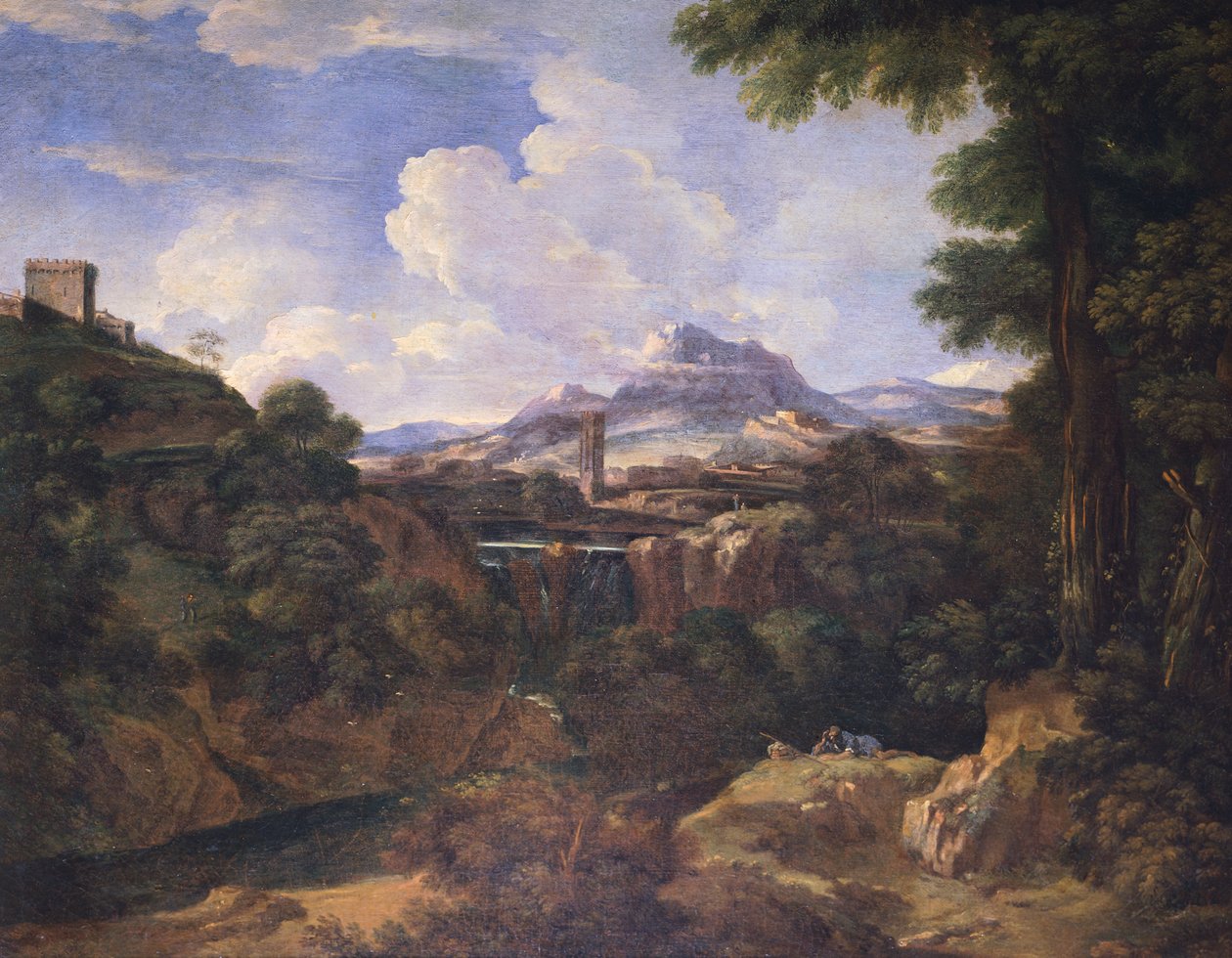 アントニオ・タベラ（1668-1738）による風景。 作： カルロ・アントニオ・タベラ