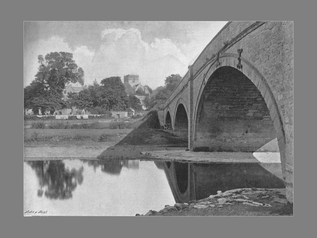 聖アサフ大聖堂、c1900 作： キャサロールとプリチャード