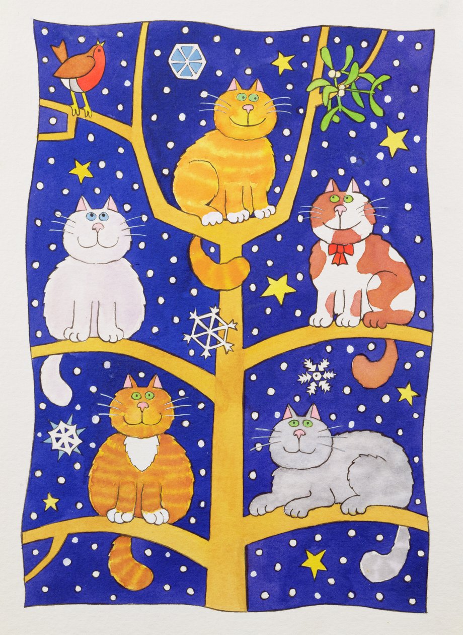 5匹のクリスマス猫 作： キャシー・バクスター