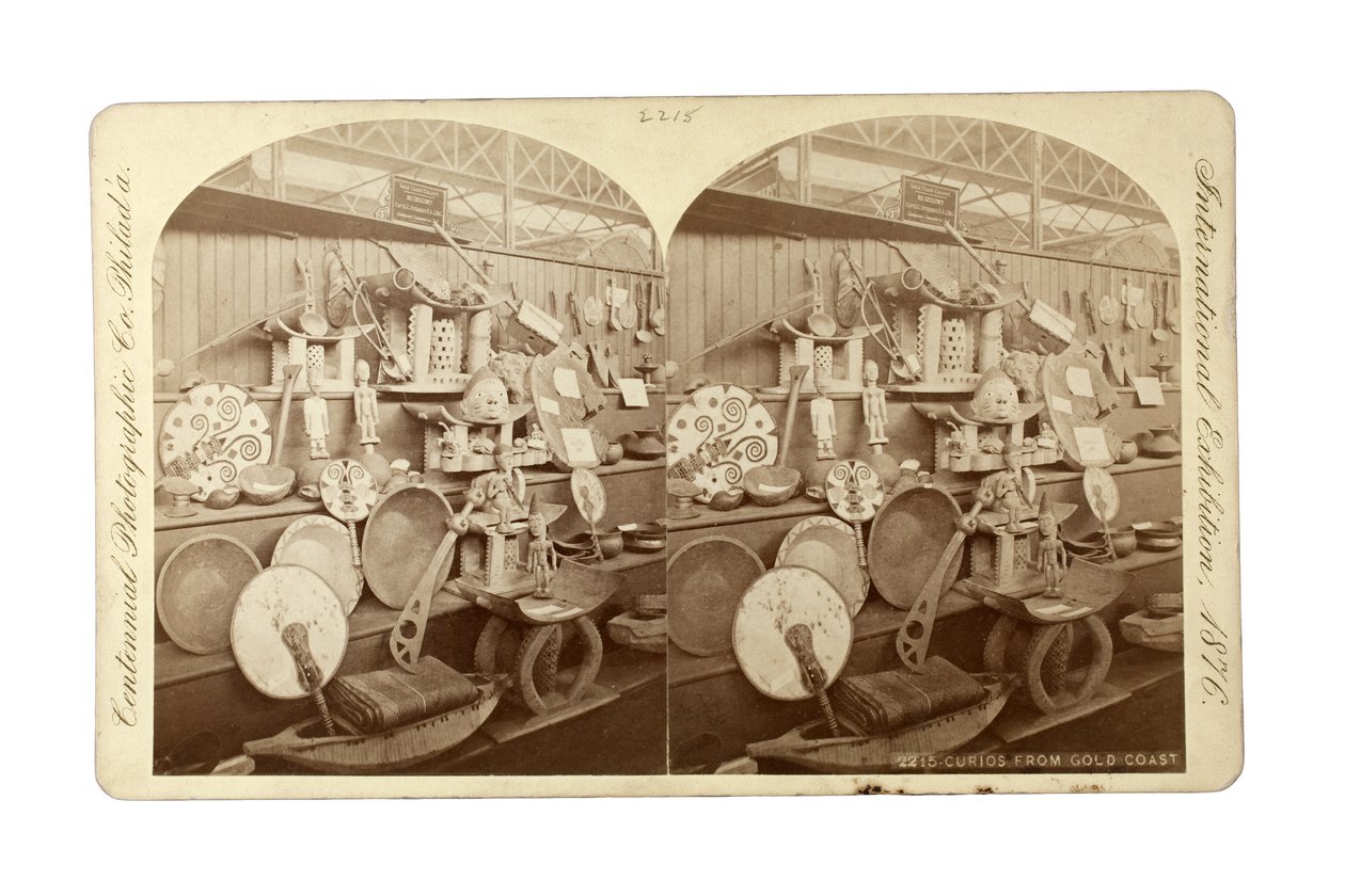 ゴールドコーストの骨董品、1876年（アルブメンプリント） 作： センテニアル写真株式会社