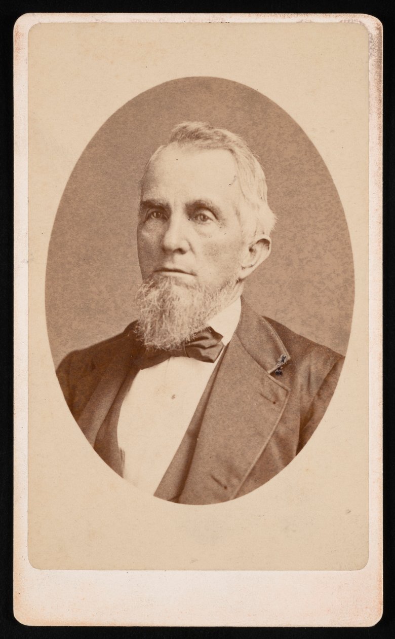 ジョン・カミングスの肖像、1876年。 作： センテニアルフォトグラフィックカンパニー