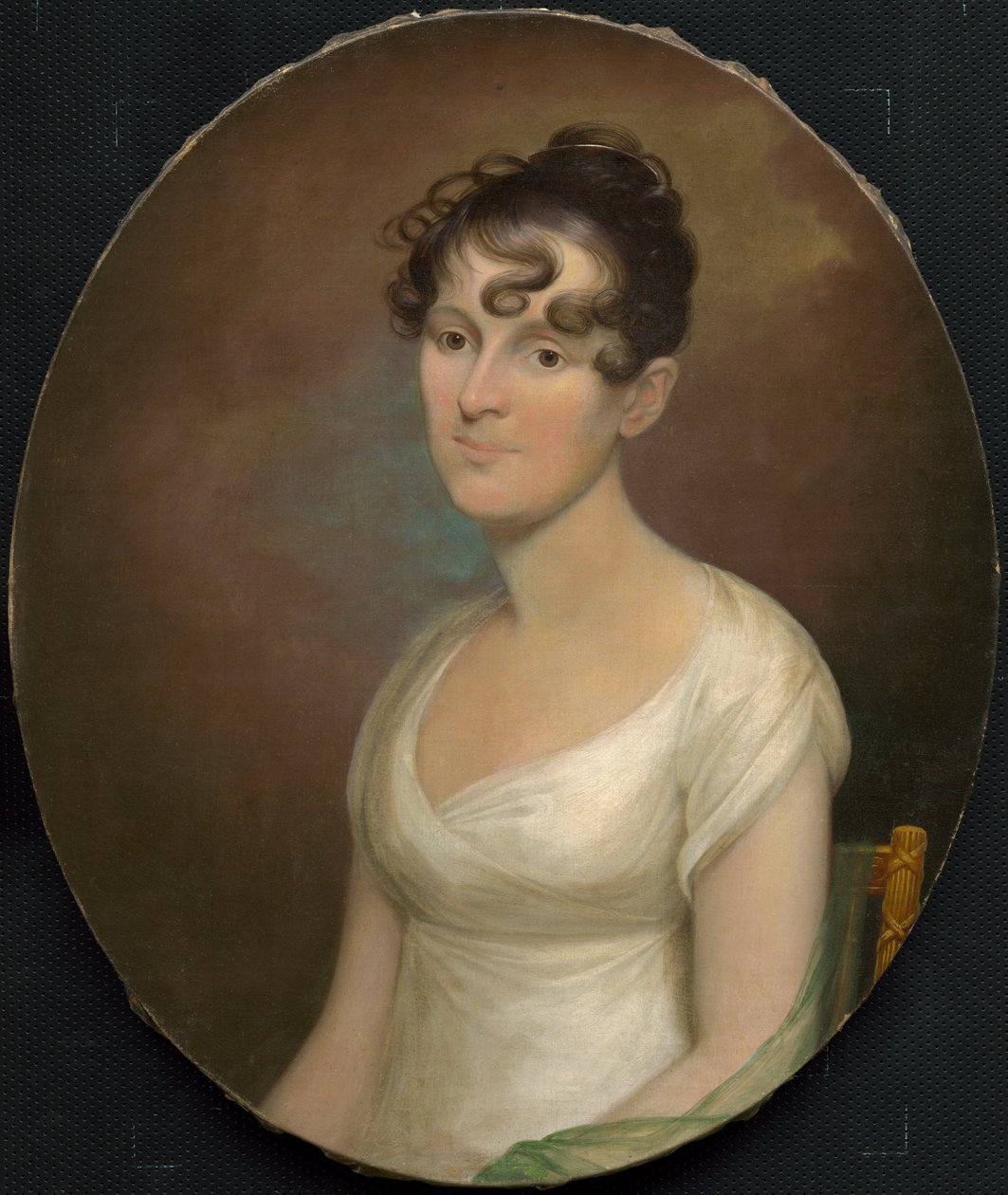 エリザベス・ワシントン・ギャンブル・ワート、c。 1809-1810。 作： セファス・トンプソン