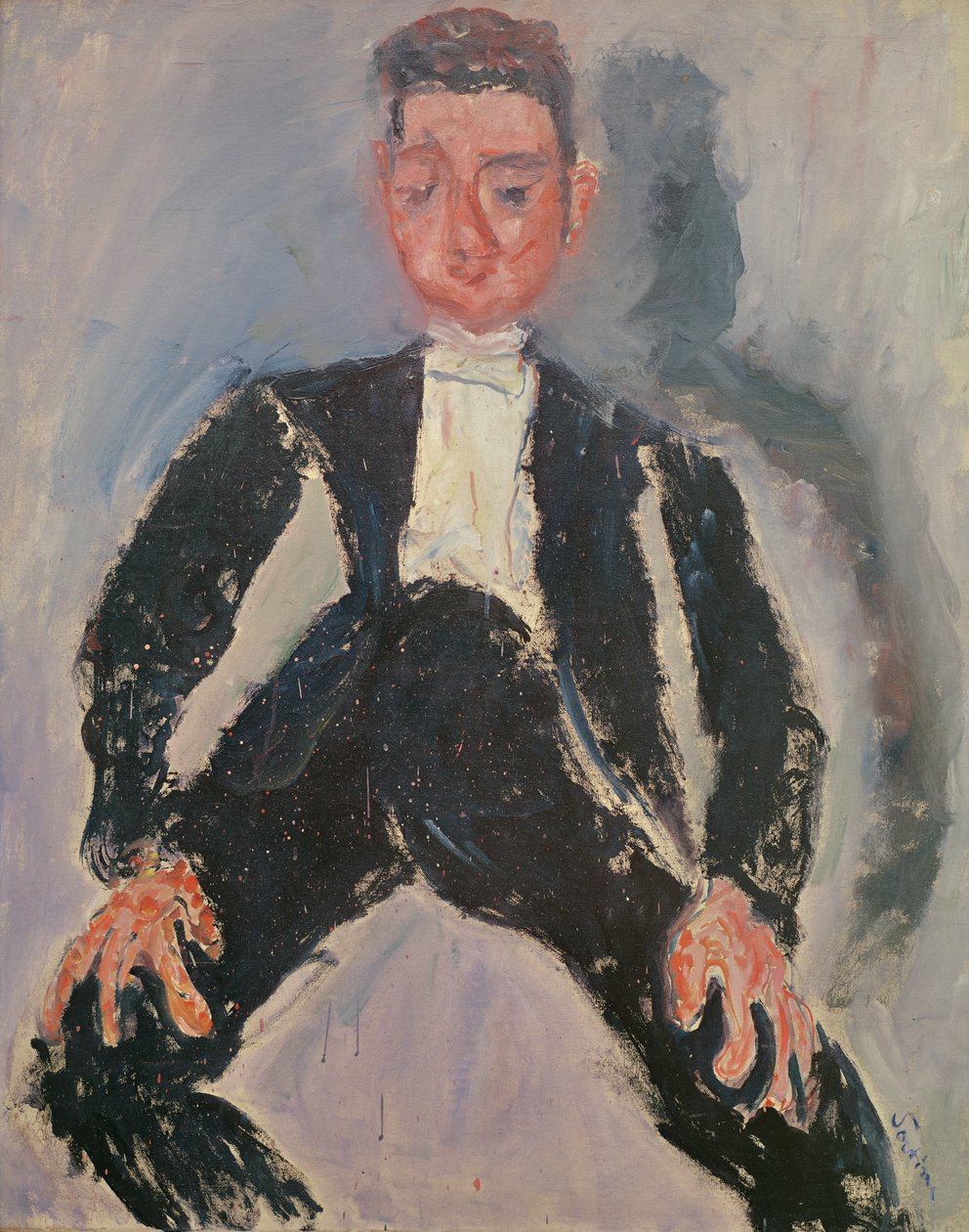 ベストマン、1928年頃 作： Chaim Soutine