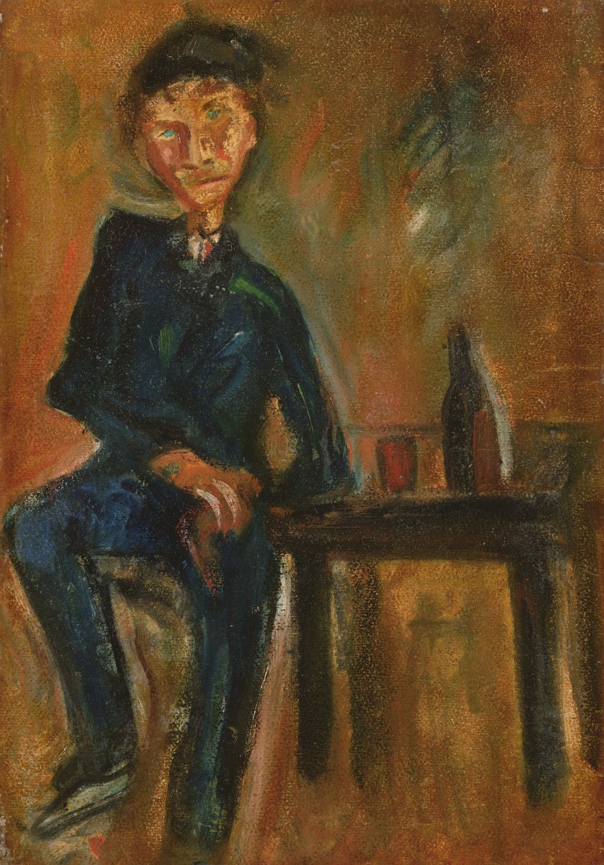 ムッシュアルメナールの肖像、1920年頃 作： Chaim Soutine