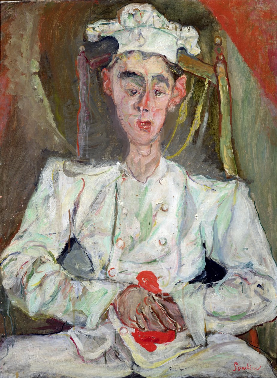 リトルペストリークック、1922 作： Chaim Soutine