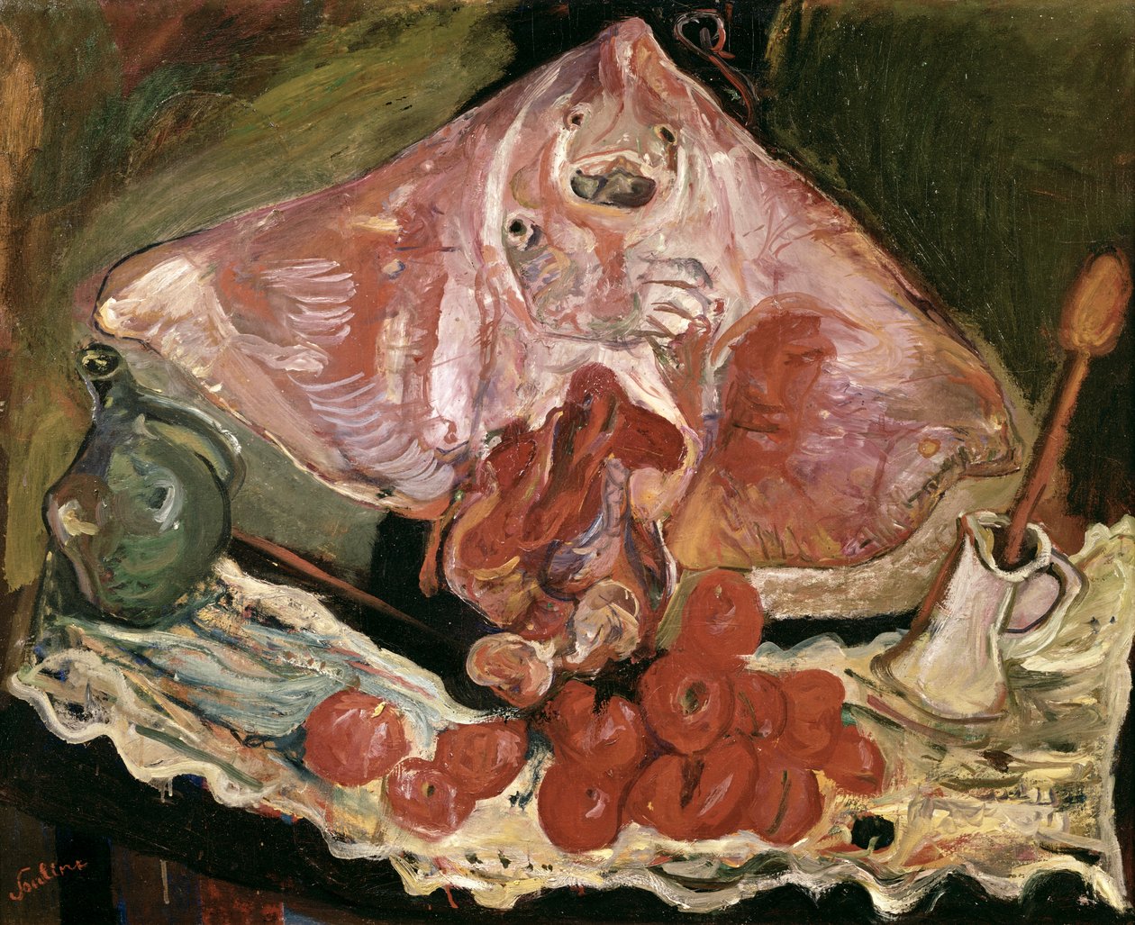 レイ。 1924年頃 作： Chaim Soutine