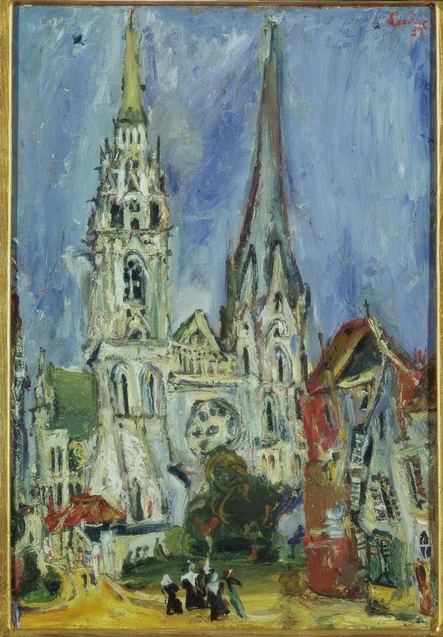 シャルトル大聖堂 作： Chaim Soutine
